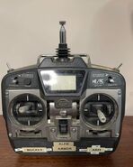 Alfie's arm and bucket controller prior to being sold by The Prop Gallery