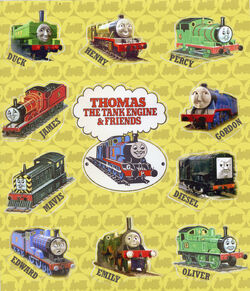 Thomas the train list sales of trains