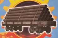 A flatbed's CGI model