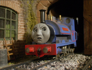 Peter Sam puffing out of Crovan's Gate