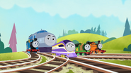 The junction in Race for the Sodor Cup