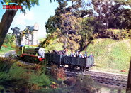 Henry passing the castle