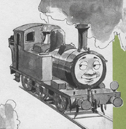 Oliver in the 1980 annual (note: he is incorrectly depicted as an 0-6-0)