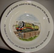 Henry the Green Engine plate