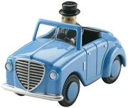 The car depicted as a convertible.