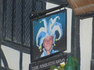 Asquith Arms sign from Tram Trouble (note: it was named after him)