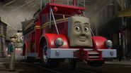 Flynn at the Sodor Steamworks