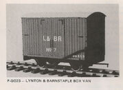 Tenmille Lynton and Barnstaple 4 wheel box van