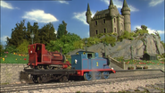 Thomas and Skarloey at Callan Castle