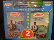 DVD 2-pack with Hooray for Thomas and Wooden Railway Thomas and Duck