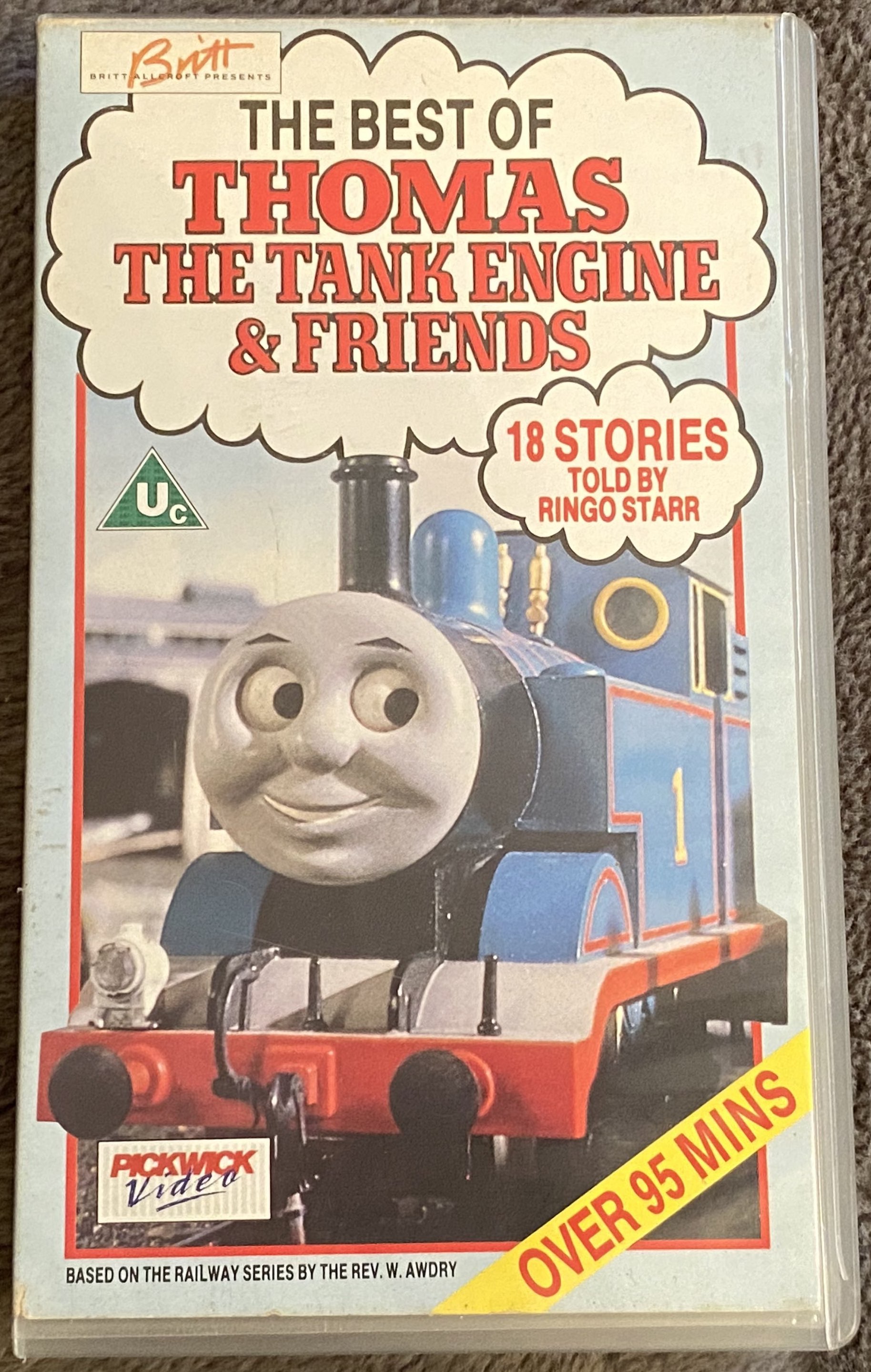 thomas the tank engine and friends vhs wikia