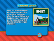 Emily in character gallery