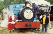 Father Christmas at a Day Out with Thomas event