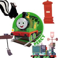 A ghost-scaring machine image from this episode is adorned on Percy's Facebook promo