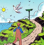 The path up to the telescope