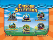 Episode selection menu