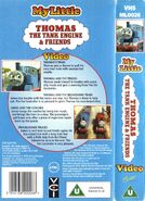 VHS back cover and spine