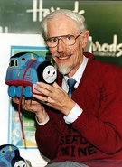 ChrisAwdryHarrods.jpg (39 KB) Christopher with a Thomas toy from Harrods