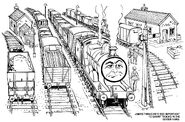 A kerosene tanker in Famous Engines