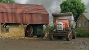 Trevor in a shed in Jack and the Sodor Construction Company