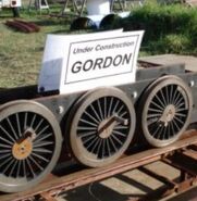 Gordon at The Train Shed under construction