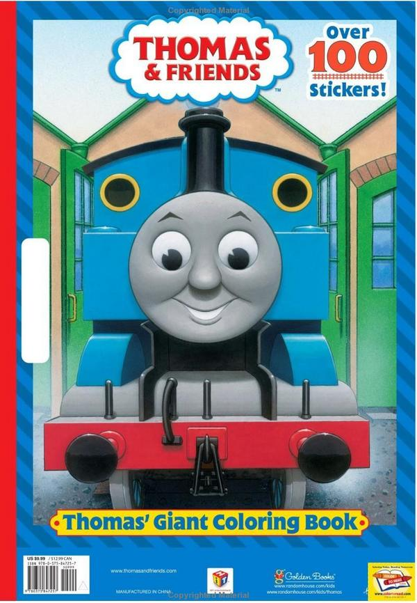 Download Thomas Giant Coloring Book Thomas The Tank Engine Wikia Fandom