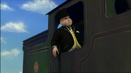 The Fat Controller on board Whiff