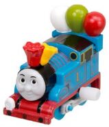 Capsule Plarail Magic Show Thomas (Labelled as Flowers and Balloons Thomas)