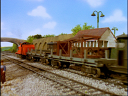 James passing the signal box