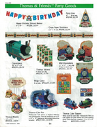 Advertisement featuring the centrepiece item, amongst other party items