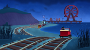 Norramby Pier in Sodor Sings Together