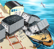 Troublesome Trucks in a My Thomas Story Library book