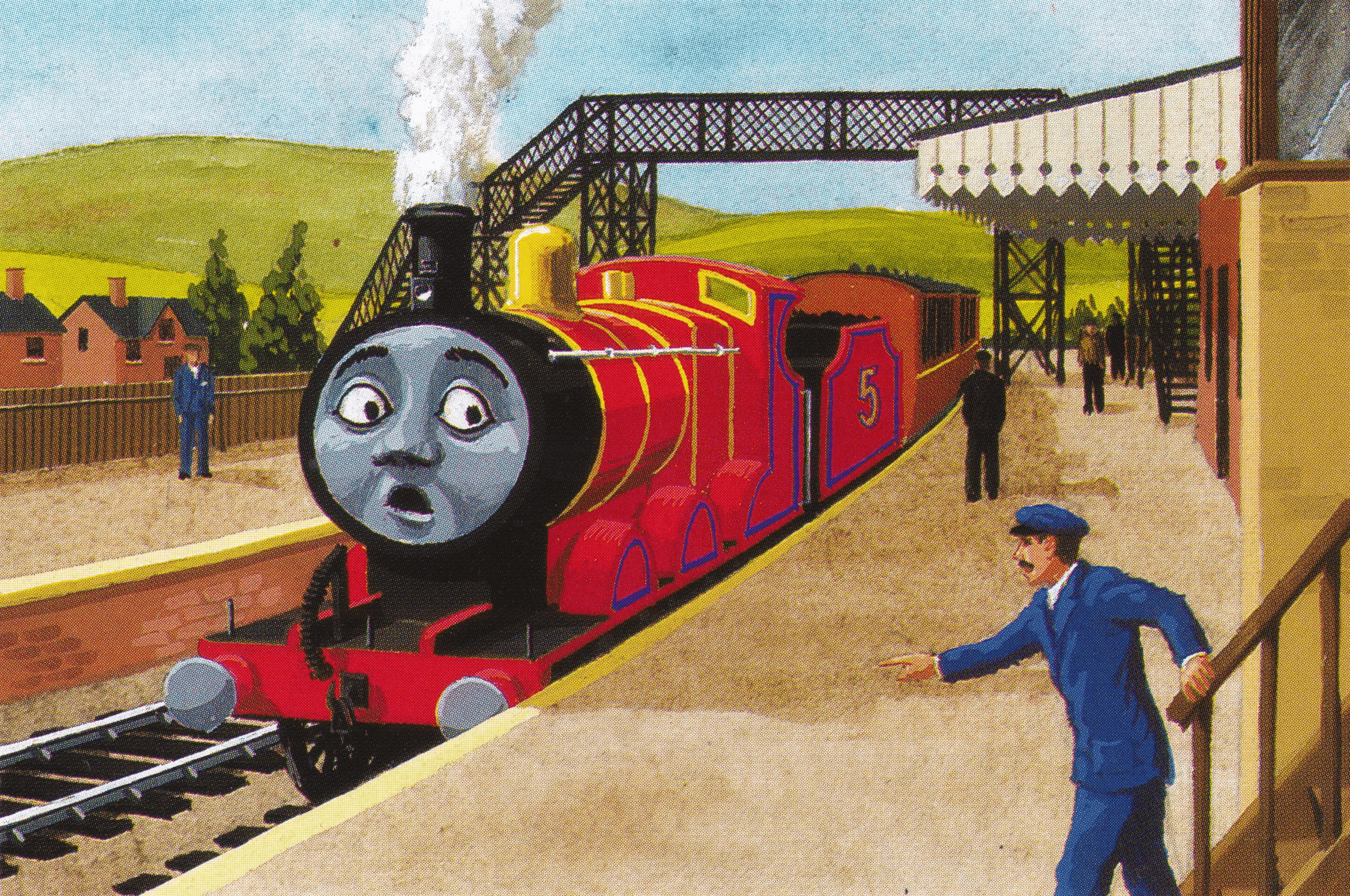 Enterprising Engines James The Red Engine Thomas Rail Transport Train PNG,  Clipart, Engine, James The Red