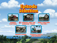 US/Canadian DVD Episode Selection menu