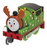 Tomyarts Capsule Plarail Ōigawa Railway Christmas Running Percy
