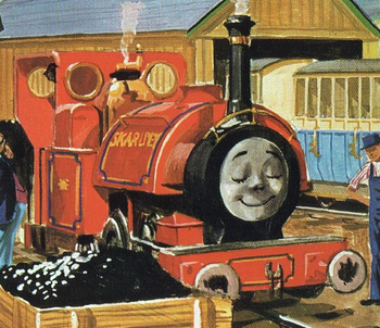 Thomas & Friends Rheneas Skarloey James The Red Engine PNG - Free