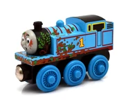 Mud-covered Thomas