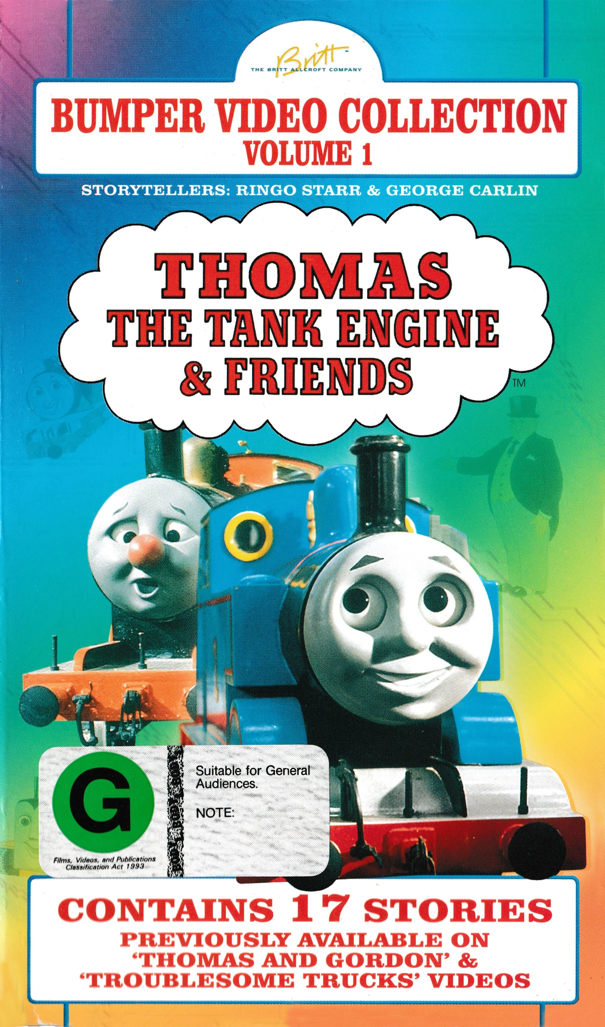 Bumper Video Collection Volume 1 Thomas the Tank Engine Wiki Fandom