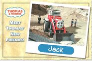 The Jack postcard that came with some copies of the DVD