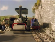 George's neutral face that first appeared in the fourth series episode, Steam Roller... (1994)