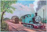 A cattle truck as illustrated by Reginald Payne