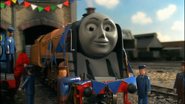 Murdoch being decorated at Tidmouth Sheds