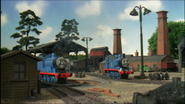 Edward and Thomas in Wellsworth Yard