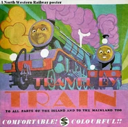 כרזה לרכבת הצפון-מערבית