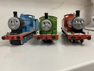 Edward, Percy, and James's plastic models