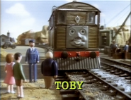 One of Toby's Trackside Tunes nameboards from Toby's Discovery