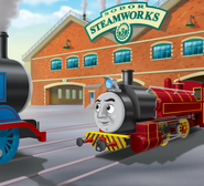 The Steamworks in a My Thomas Story Library book