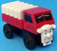 Wooden Railway Lorry 3