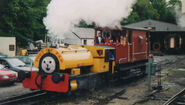 Ben at the Bodmin and Wenford Railway