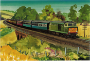 Bear with the express passenger headcode disc code